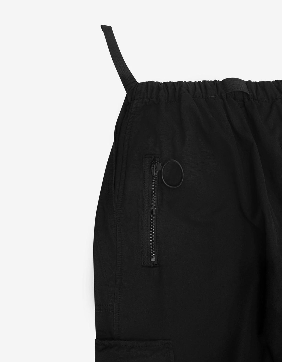 Off-White Black Parachute Cargo Pants