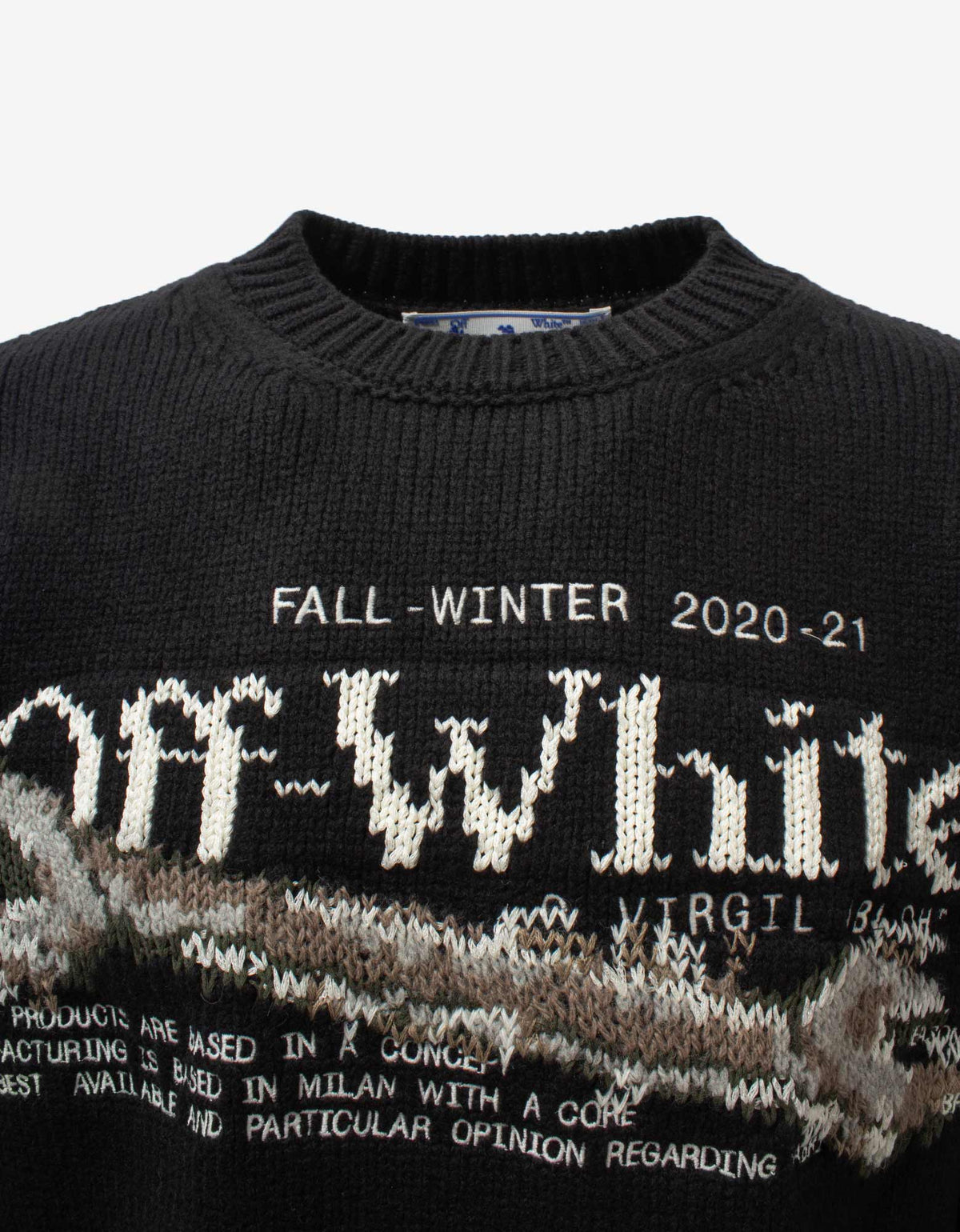 Off-White Black Pascal Tool Sweater