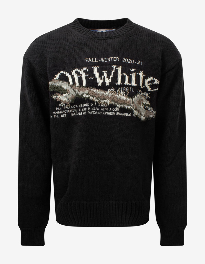 Off-White Black Pascal Tool Sweater