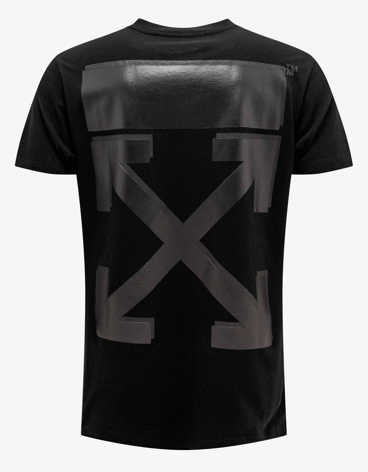 Off-White Black Rubber Arrow Print T-Shirt