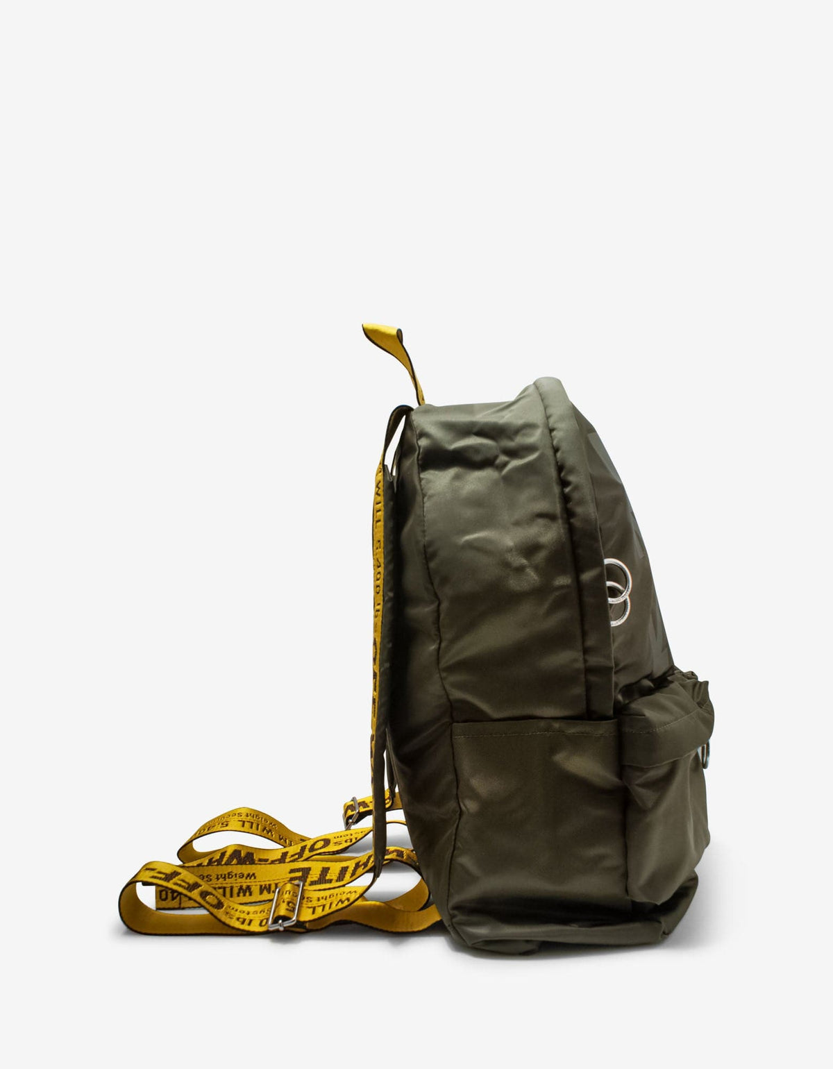 Off-White Khaki Rubber Arrow Backpack