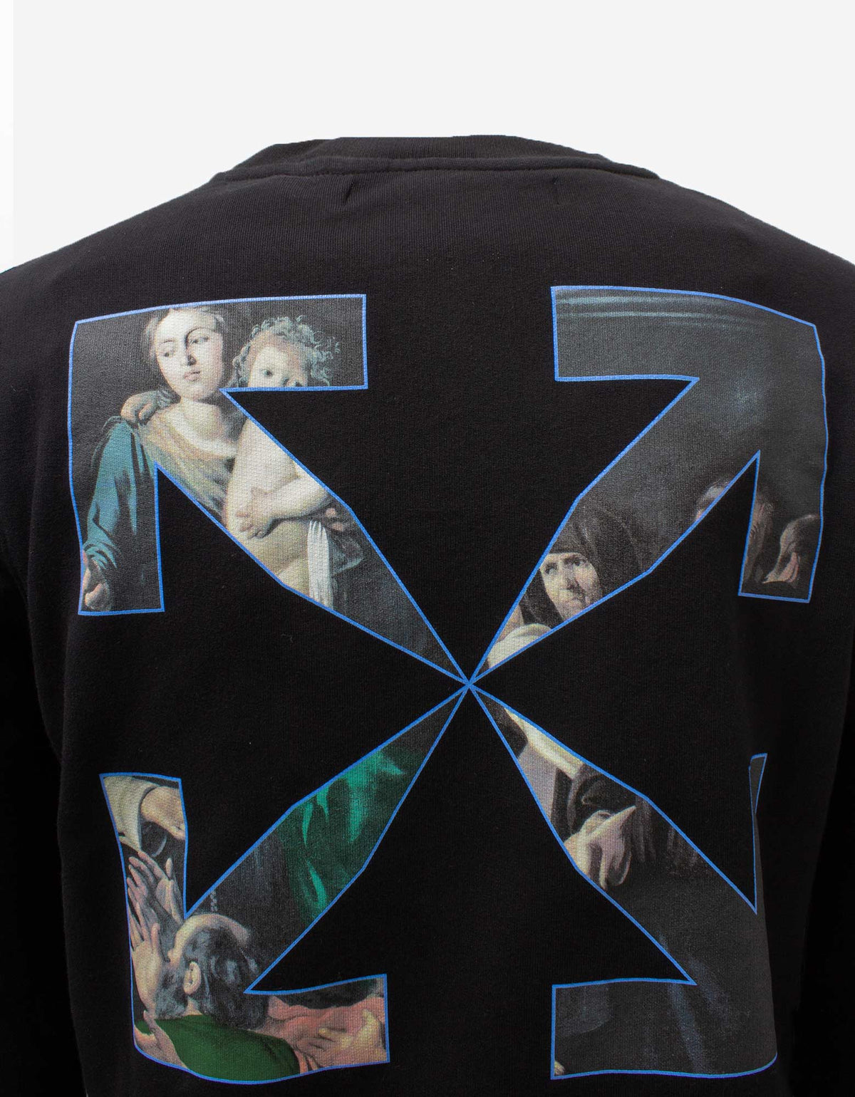 Off-White Off-White Black Caravaggio Painting Sweatshirt