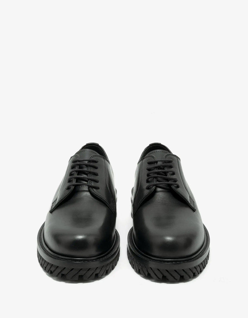 Off-White Off-White Black Military Derby Shoes