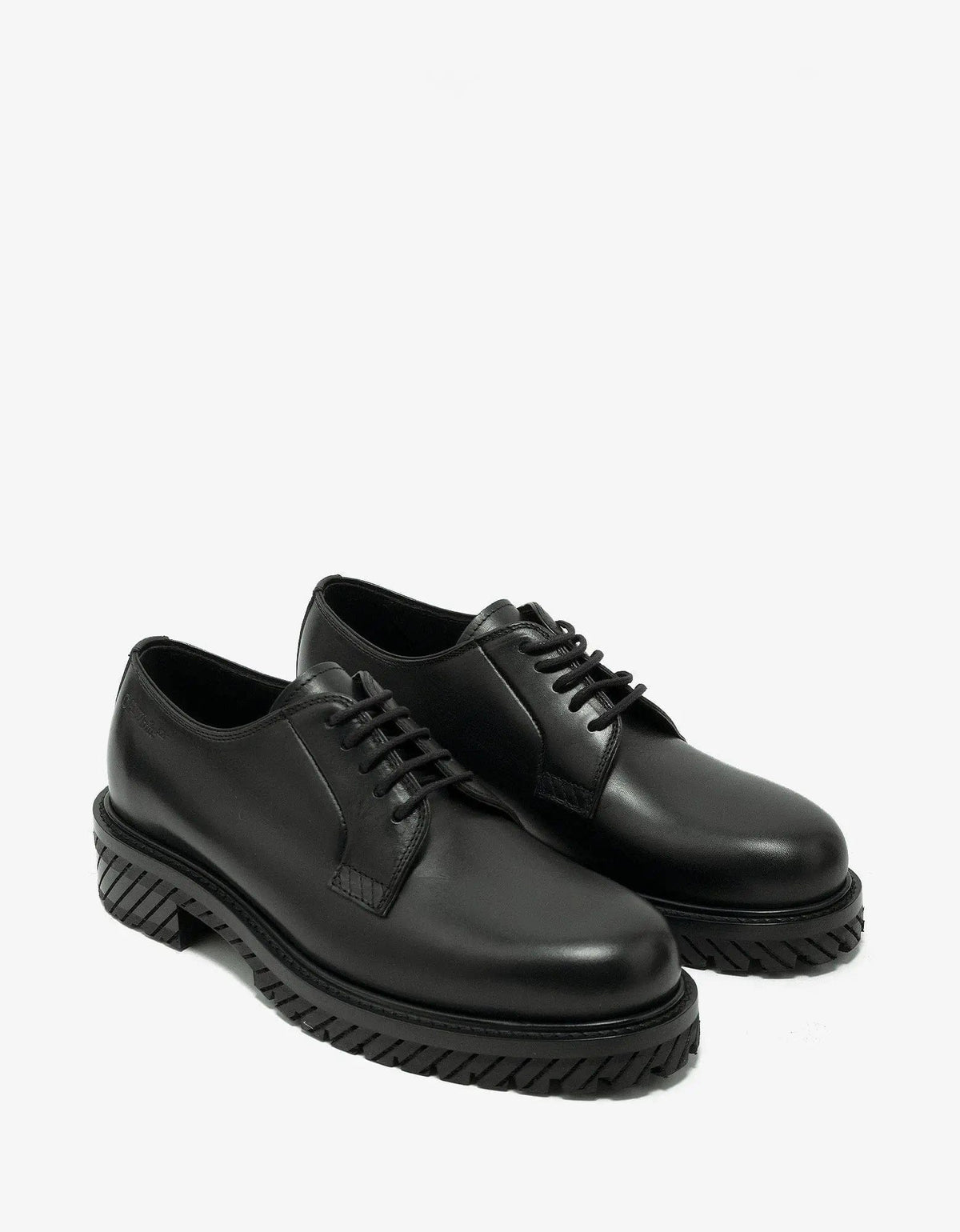 Off-White Off-White Black Military Derby Shoes