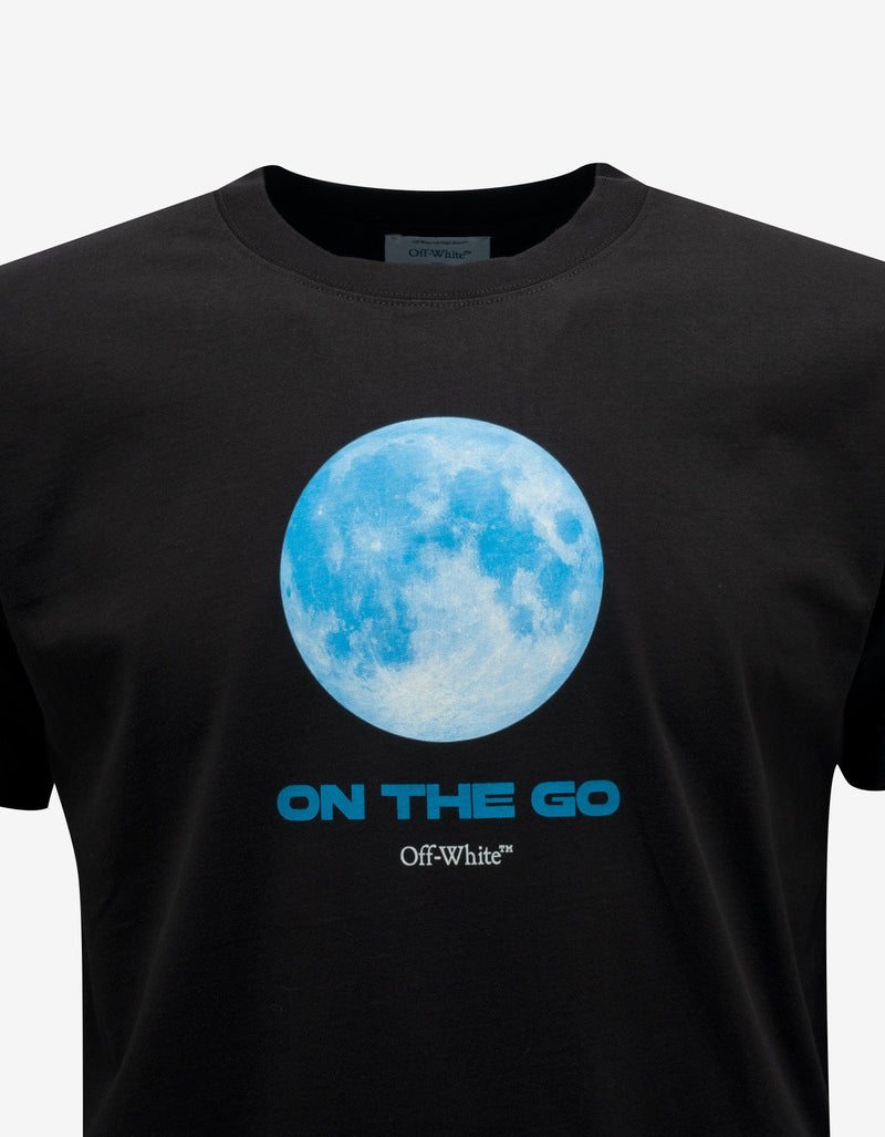 Off-White Off-White Black On The Go Moon Slim T-Shirt