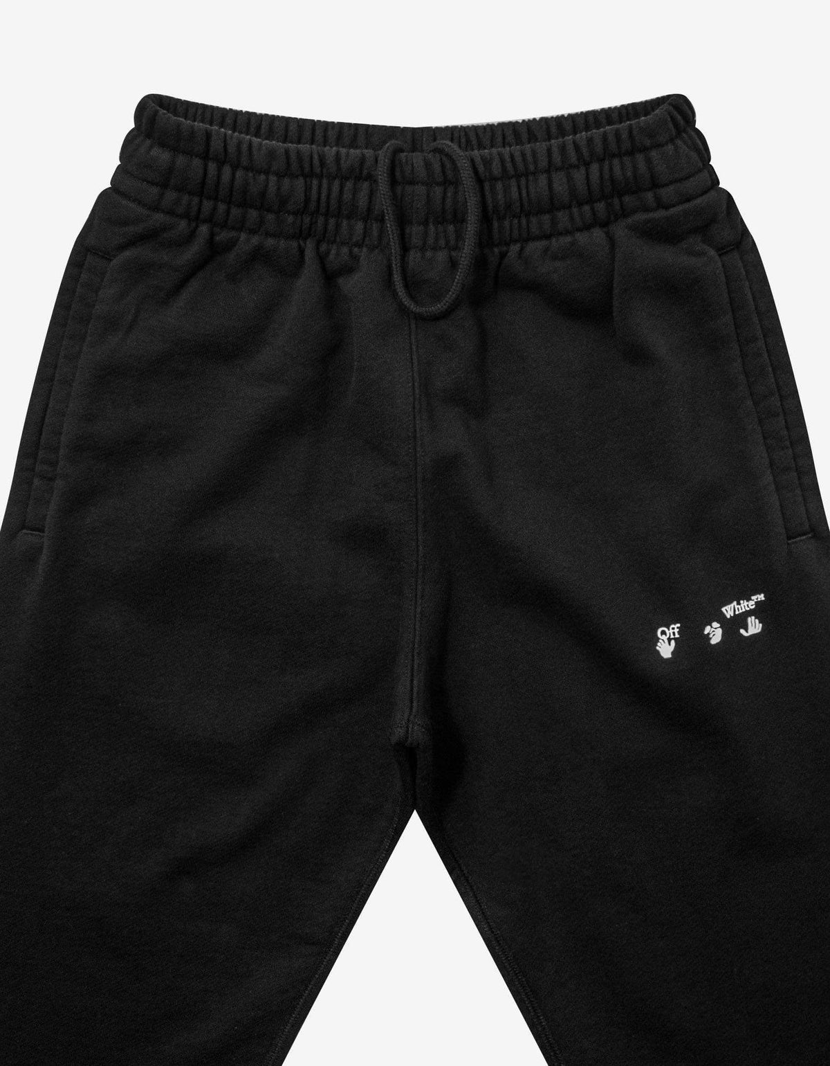 Off-White Off-White Black OW Logo Sweat Pants