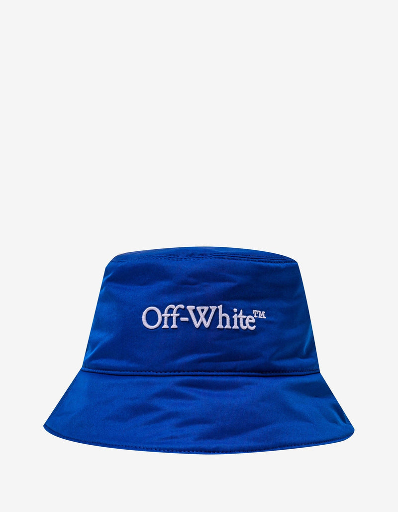 Off-White Off-White Blue Reversible Bookish Bucket Hat