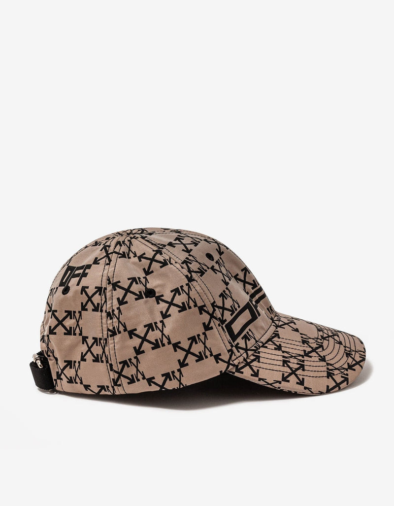 Off-White Off-White Camel Monogram Baseball Cap