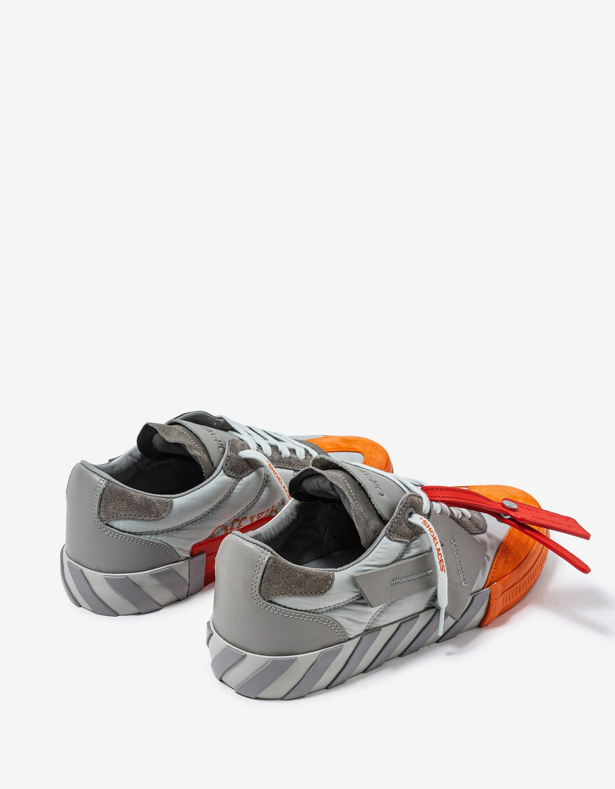 Off-White Off-White Floating Arrow Grey & Orange Trainers