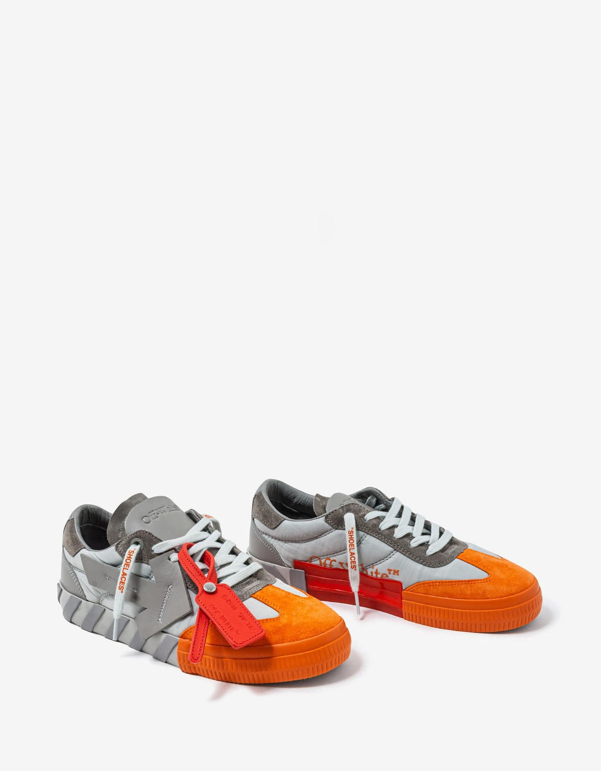 Off-White Off-White Floating Arrow Grey & Orange Trainers