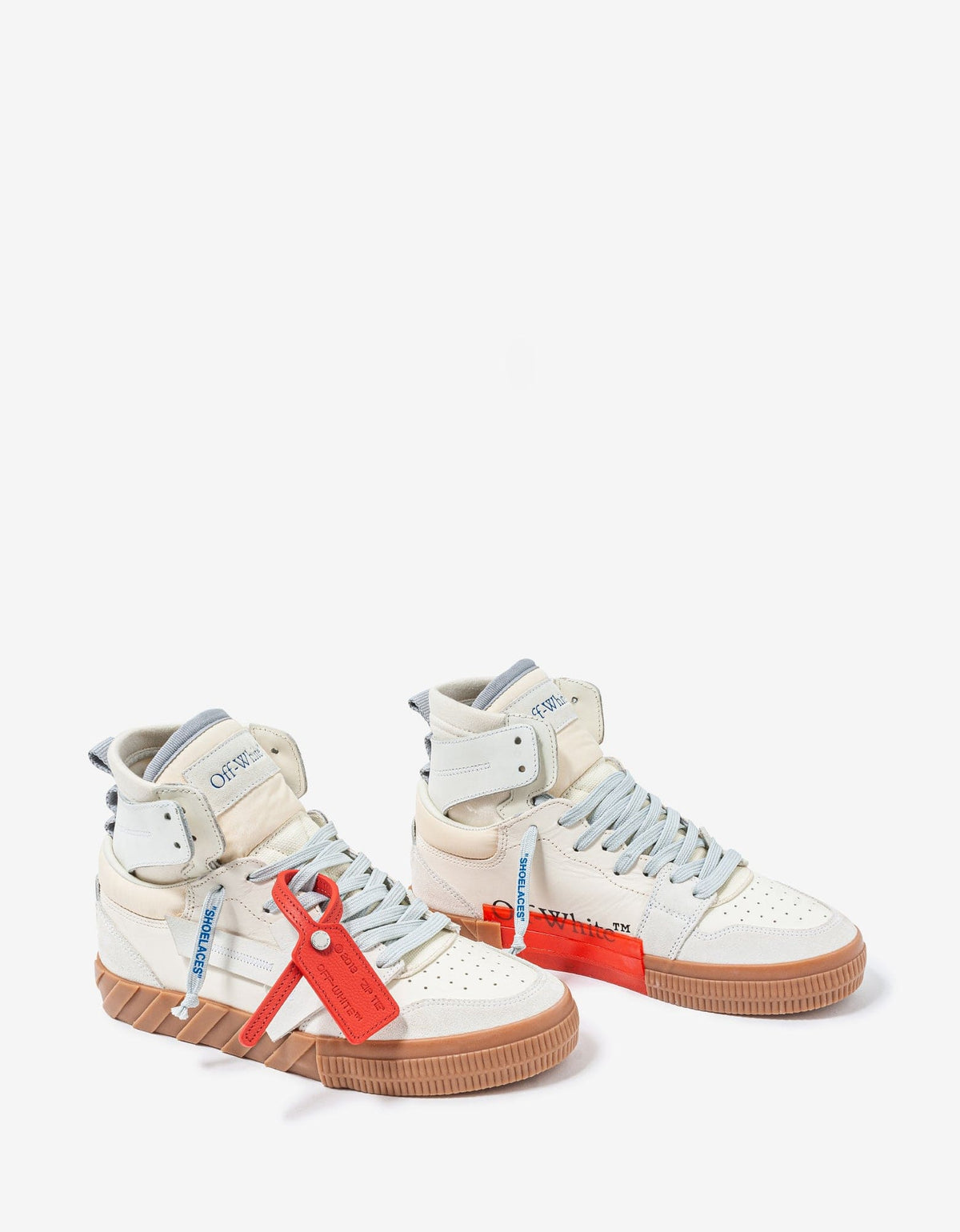 Off-White Off-White Floating Arrow White High Top Trainers