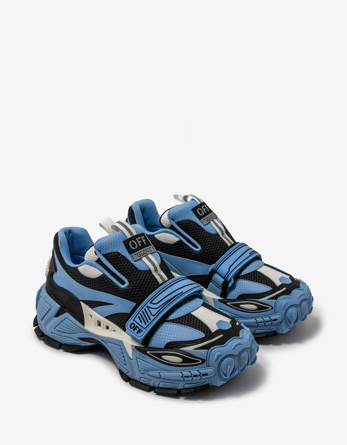 Off-White Off-White Glove Slip-On Blue Trainers
