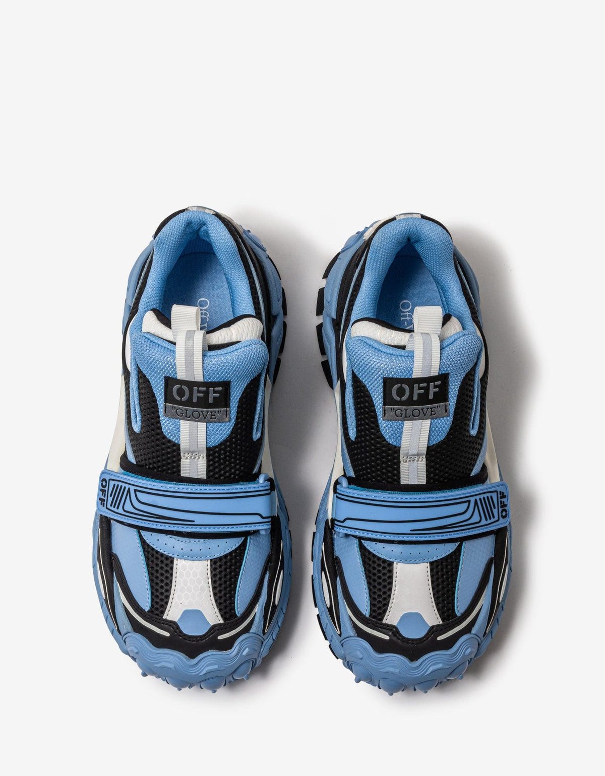 Off-White Off-White Glove Slip-On Blue Trainers