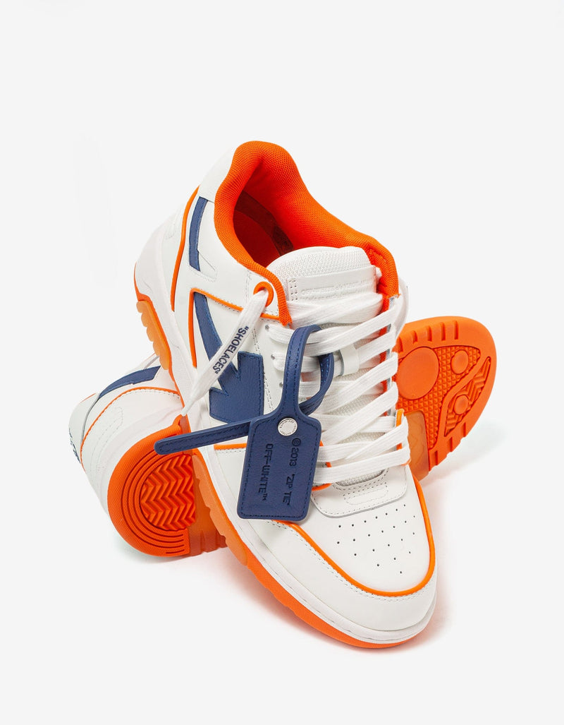 Off-White Off-White Out Of Office Orange & Blue Trainers