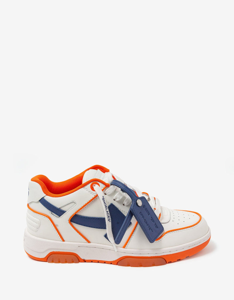 Off-White Off-White Out Of Office Orange & Blue Trainers