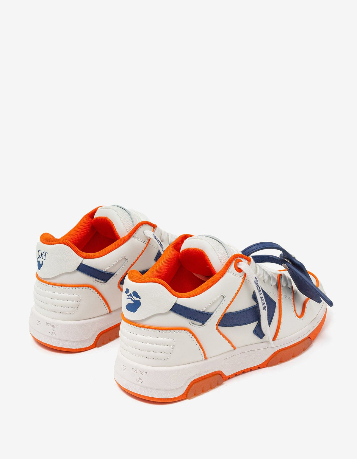 Off-White Off-White Out Of Office Orange & Blue Trainers