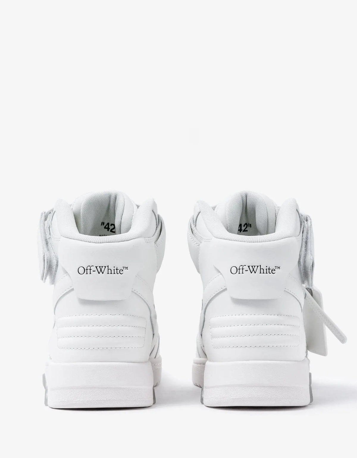 Off-White Off-White Out Of Office White Mid Trainers