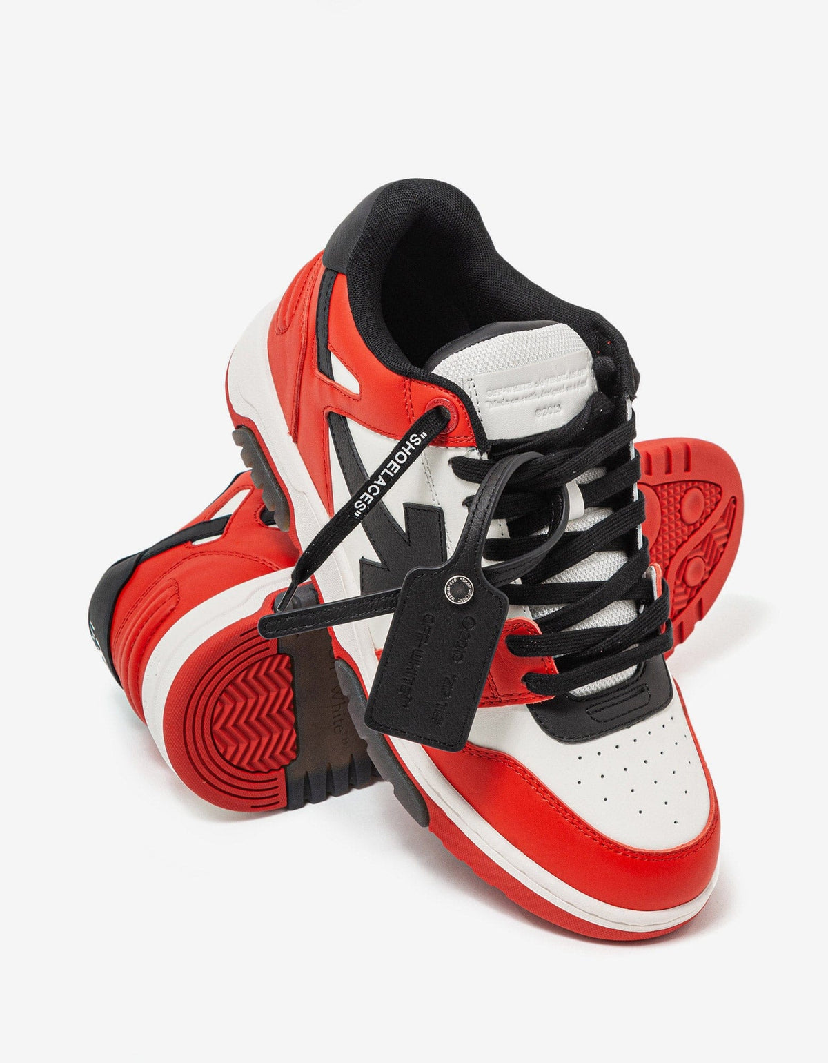 Off-White Out Of Office Red & Black Trainers