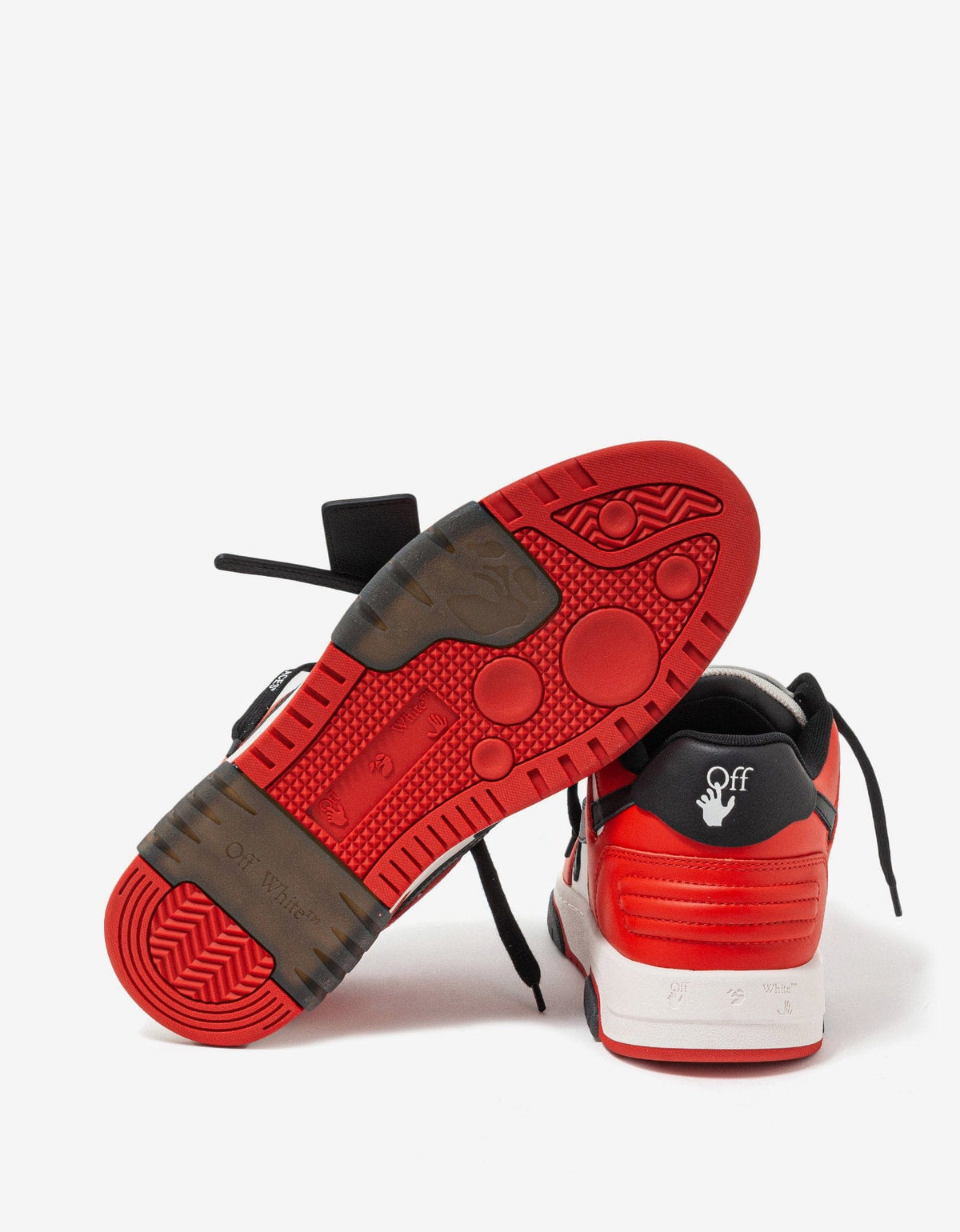 Off-White Out Of Office Red & Black Trainers