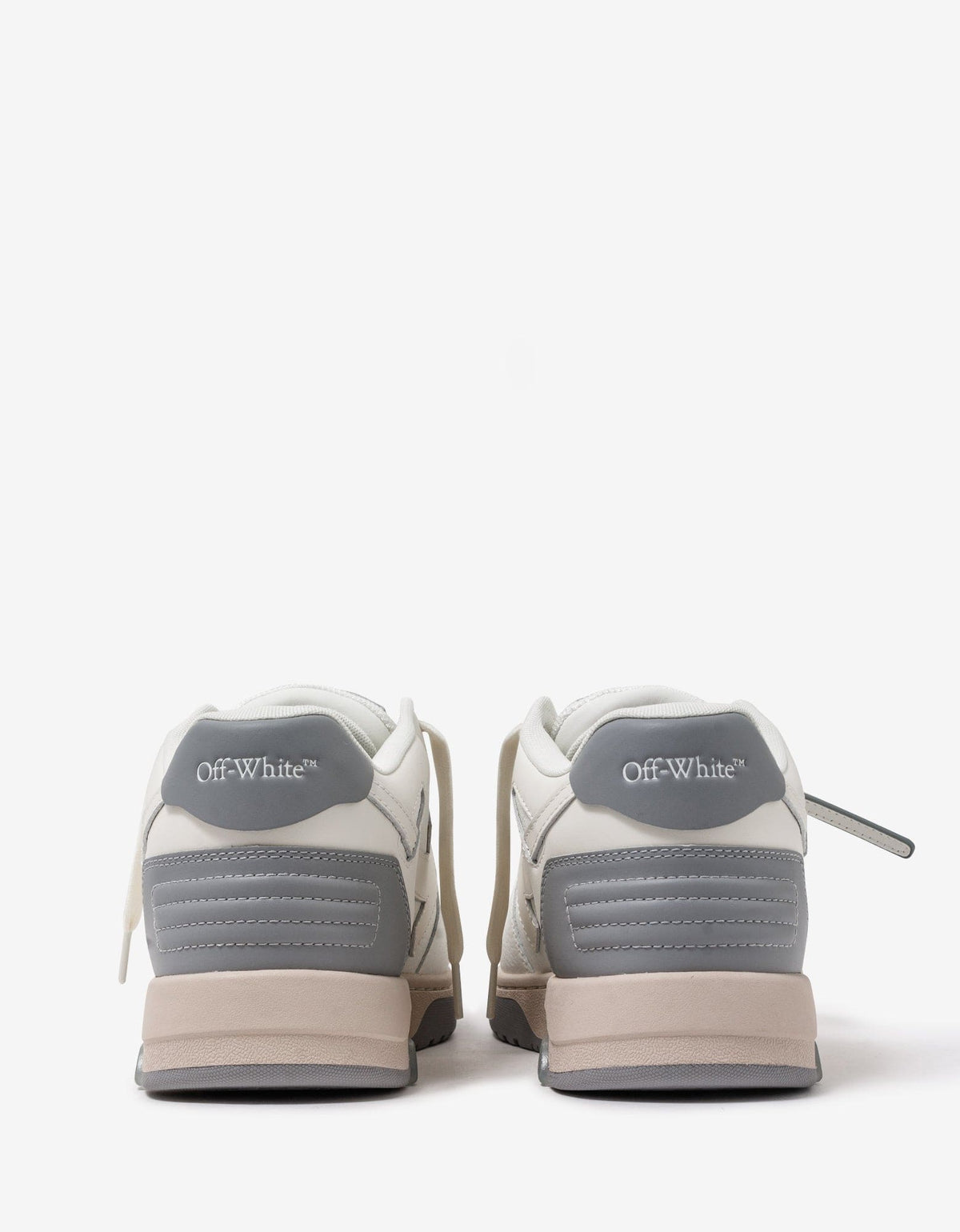 Off-White Out Of Office White & Grey Trainers