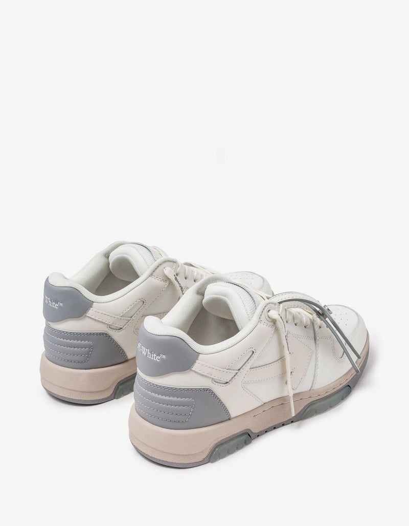 Off-White Out Of Office White & Grey Trainers