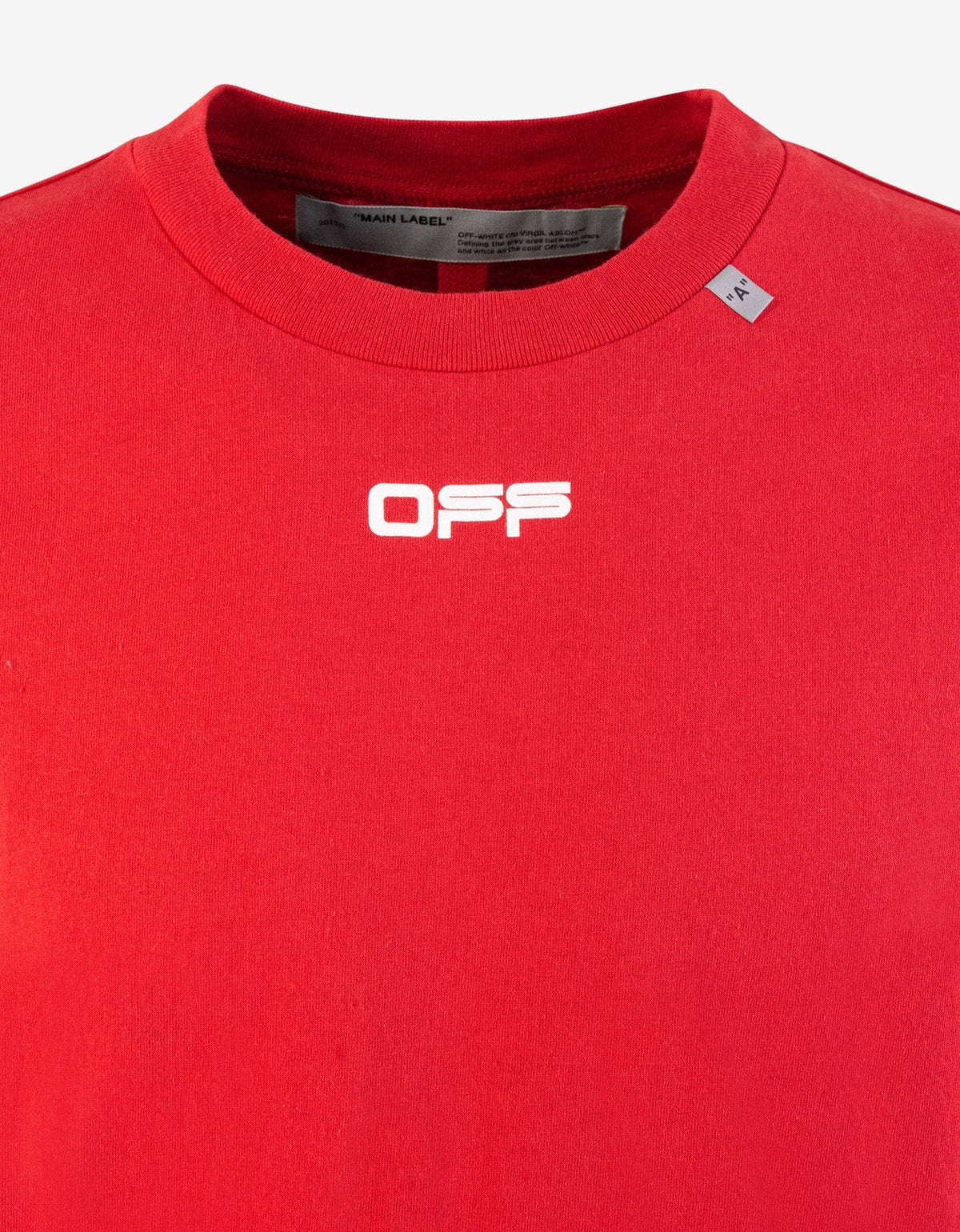 Off-White Red Caravaggio Arrows Print T-Shirt