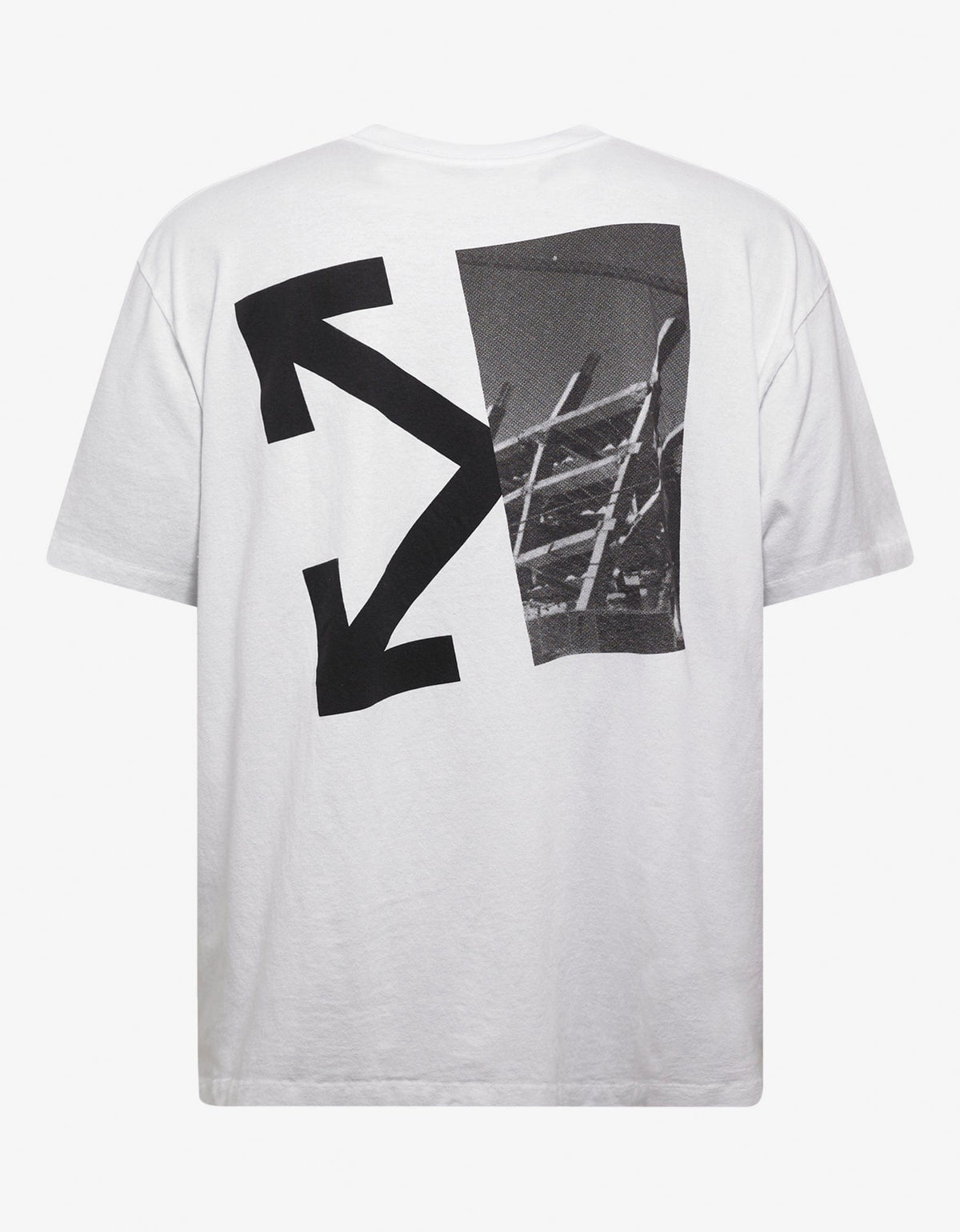 Off-White White Splitted Arrows Over T-Shirt