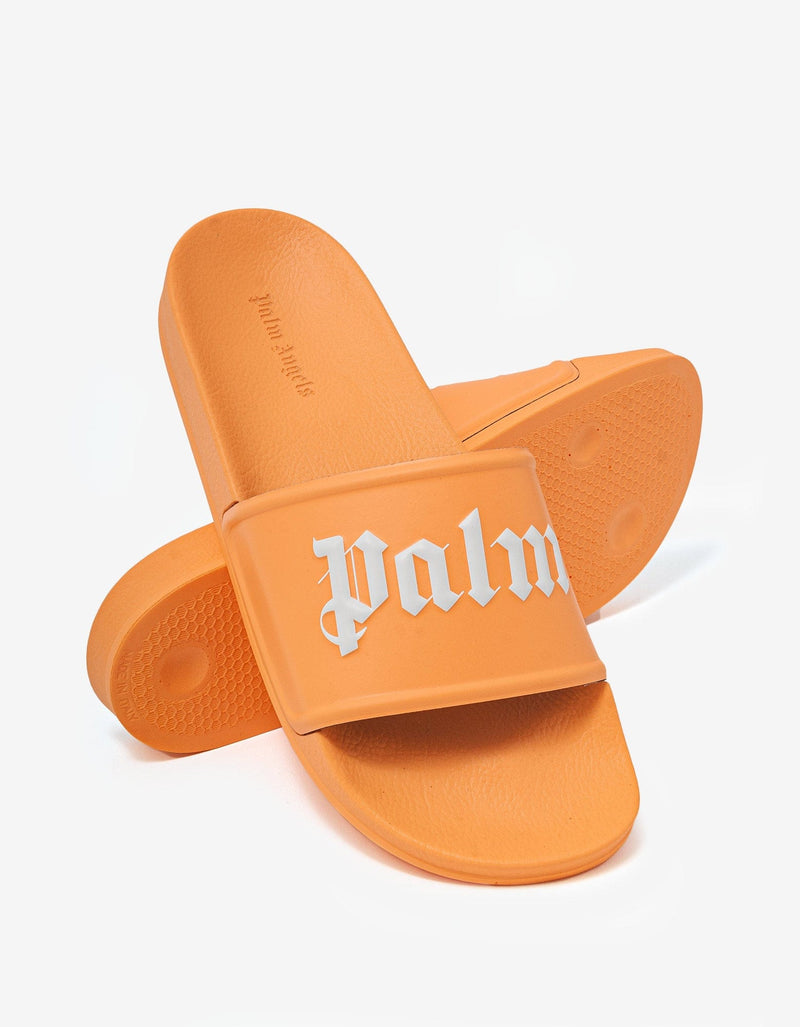 Orange Logo Pool Sliders