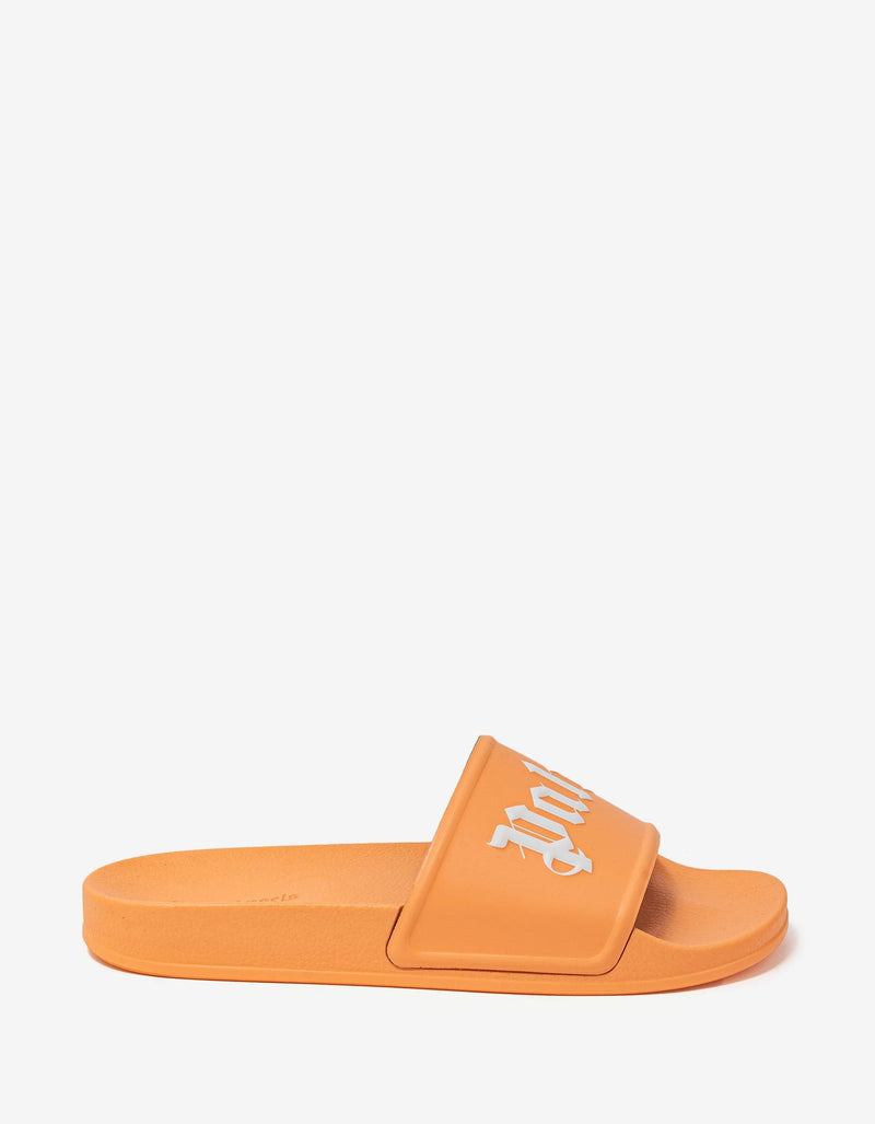 Orange Logo Pool Sliders