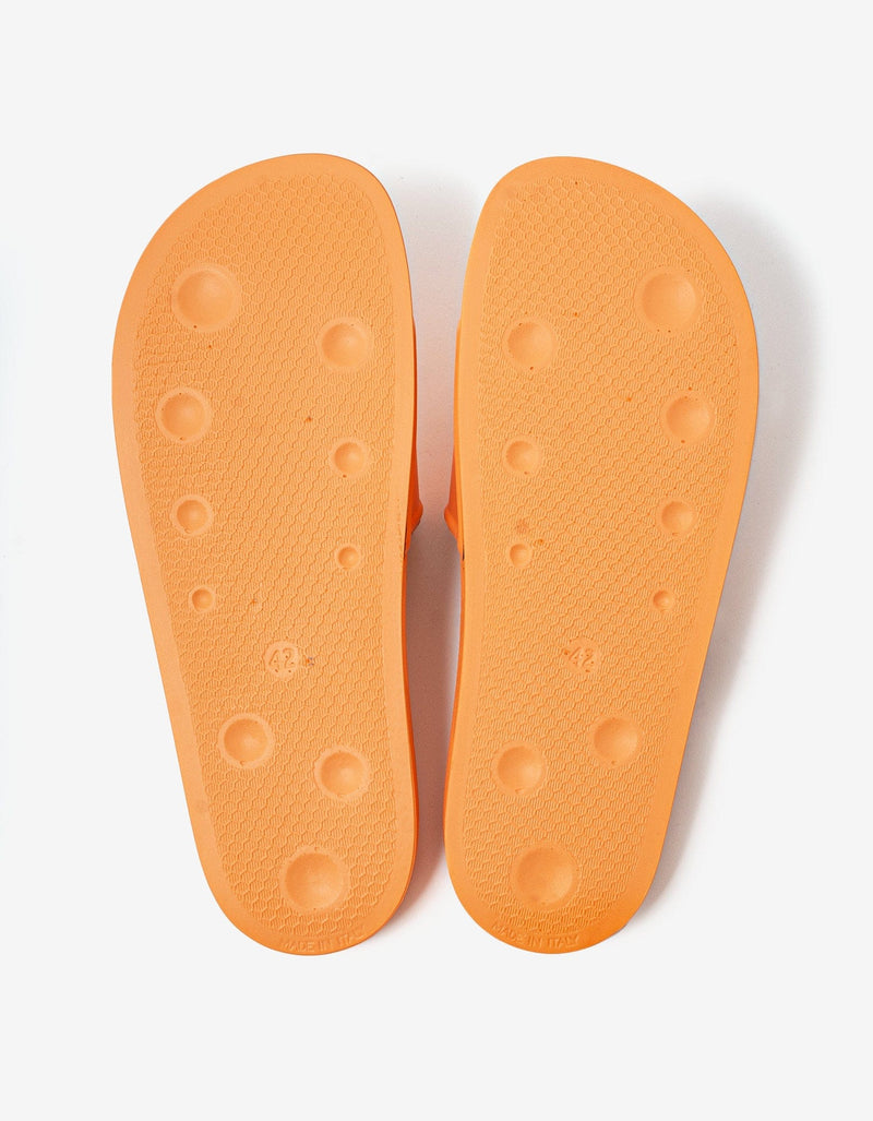 Orange Logo Pool Sliders