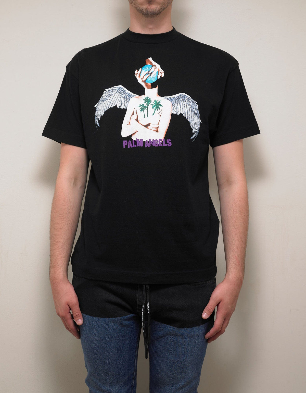 Palm Angels Black Angel T-Shirt