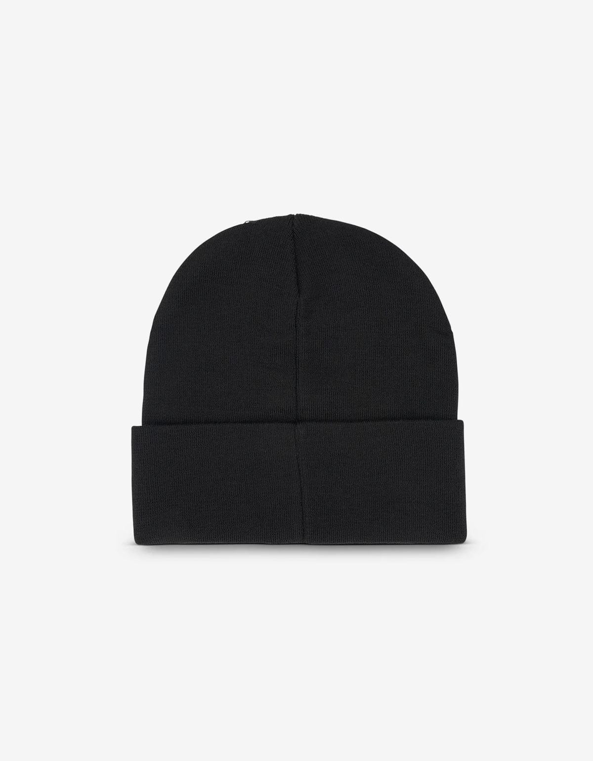 Palm Angels Black Classic Logo Beanie