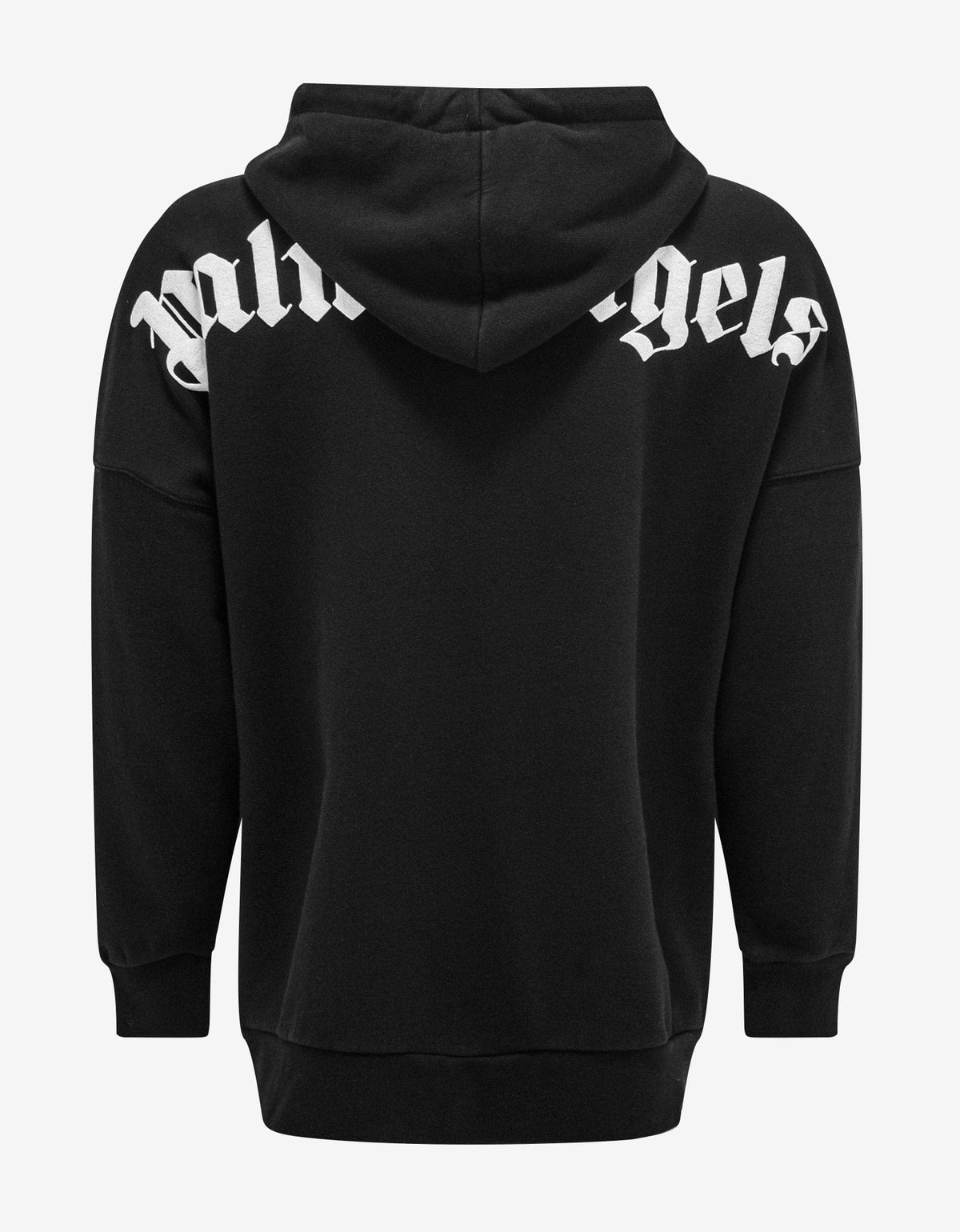 Palm Angels Black Classic Logo Oversized Hoodie