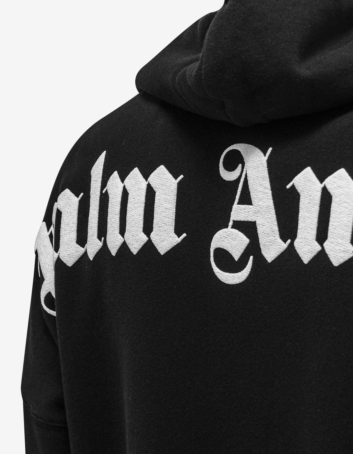 Palm Angels Black Classic Logo Oversized Hoodie