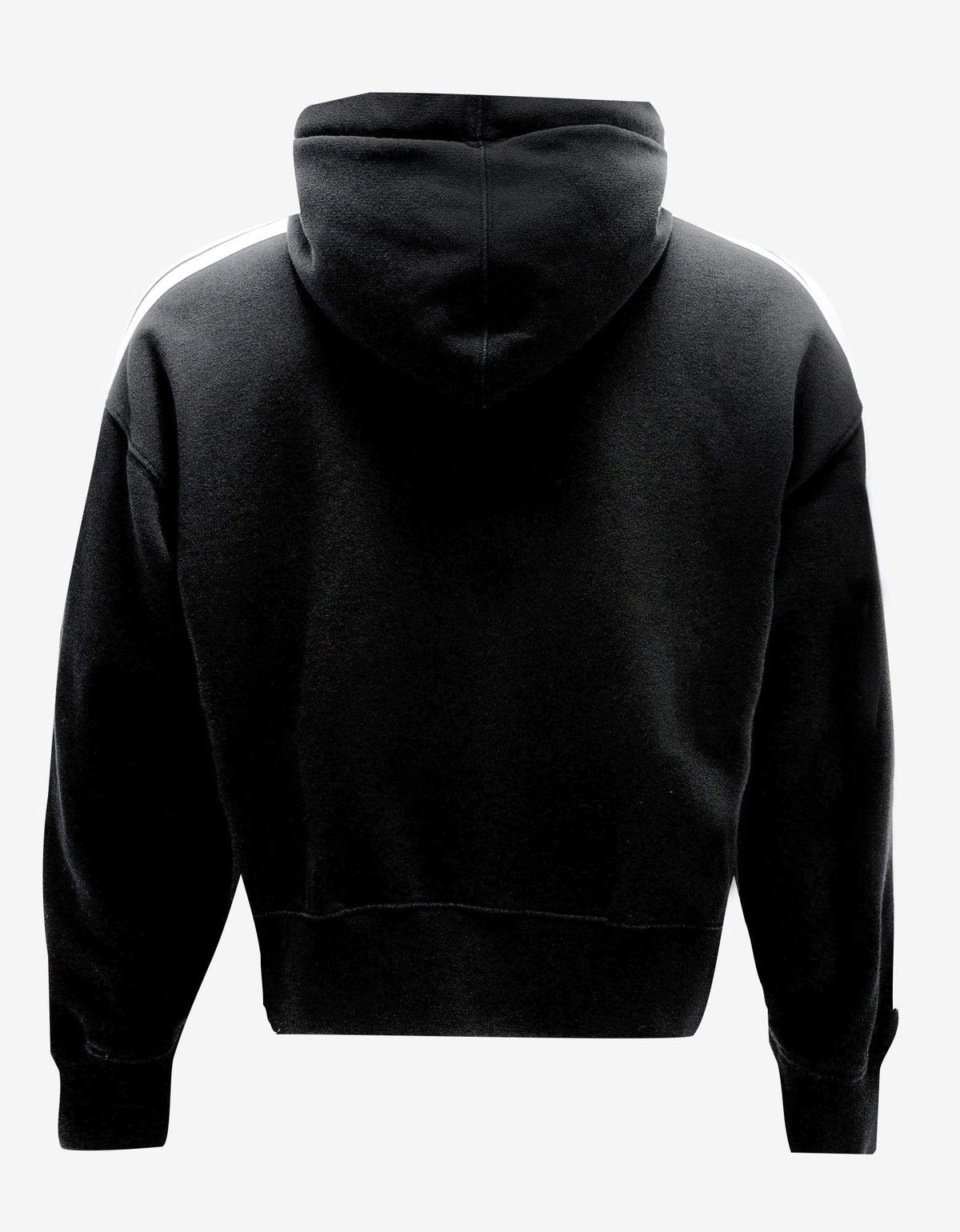 Palm Angels Black Fleece Track Hoodie