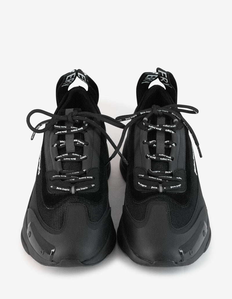 Palm Angels Black Recovery Lace-Up Trainers