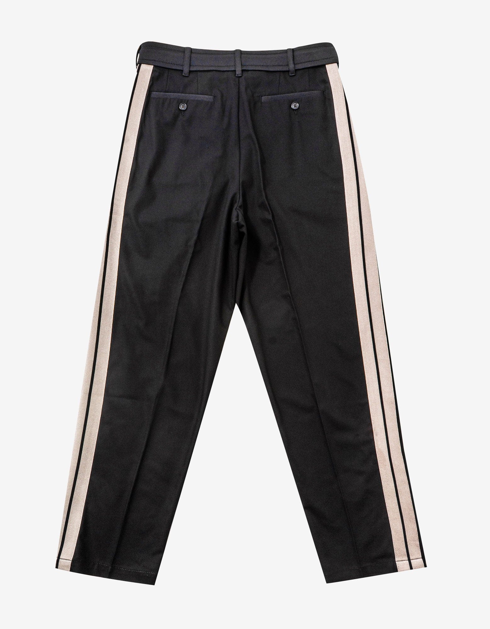 Palm Angels Black Track Belt Pants Zoo Fashions