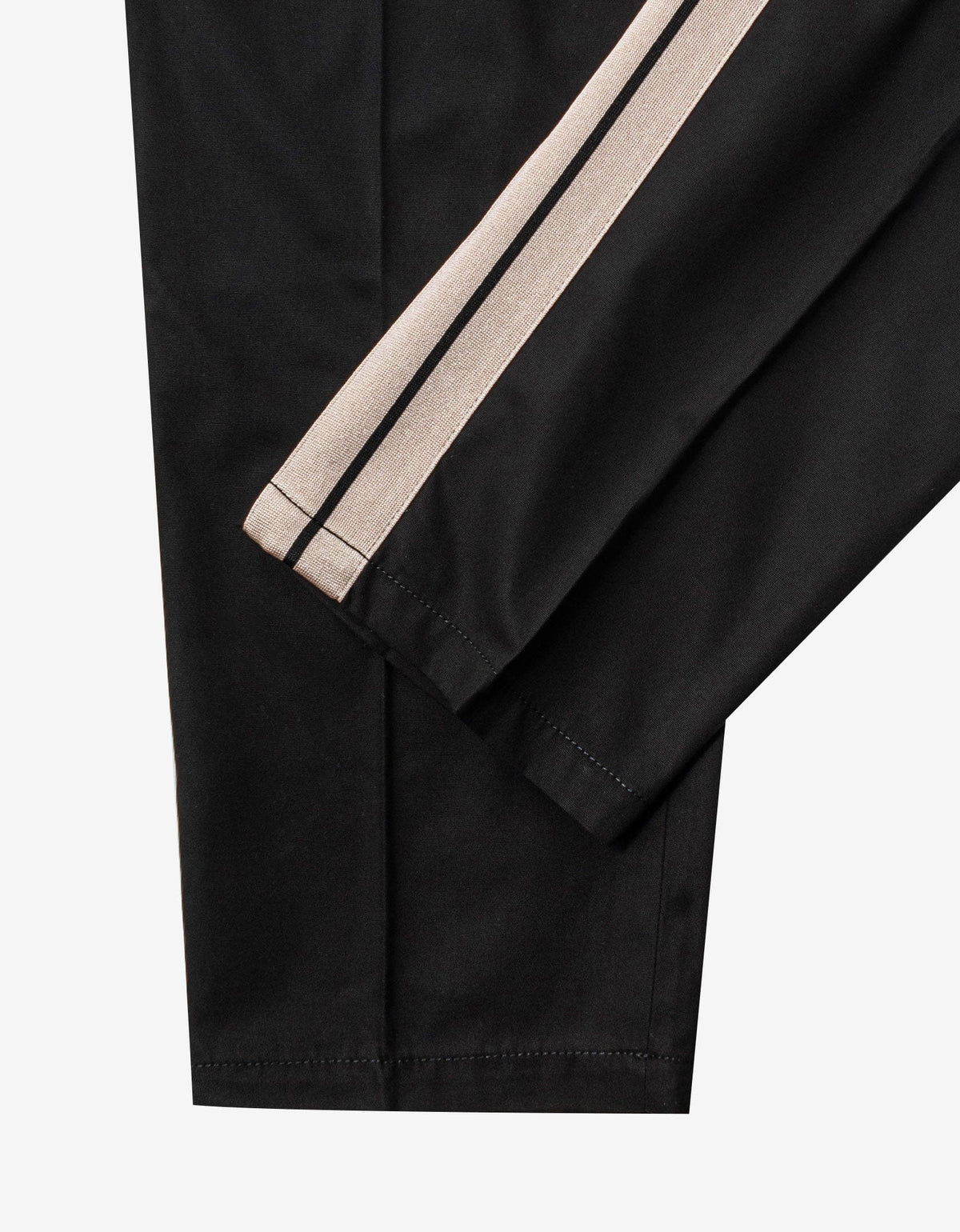 Palm Angels Black Track Belt Pants