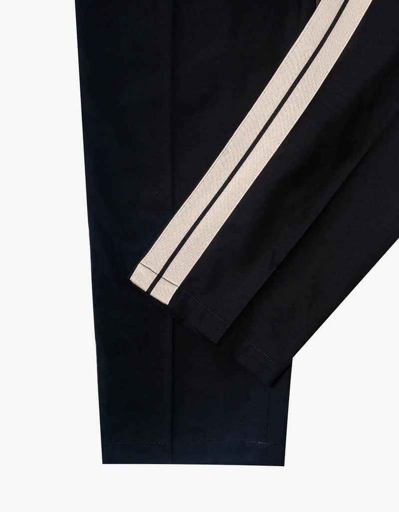 Palm Angels Black Track Belt Pants