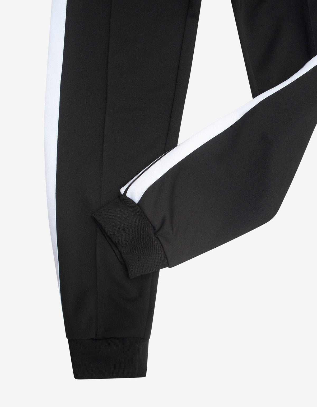 Palm Angels Black Track Pants with Contrast Stripes