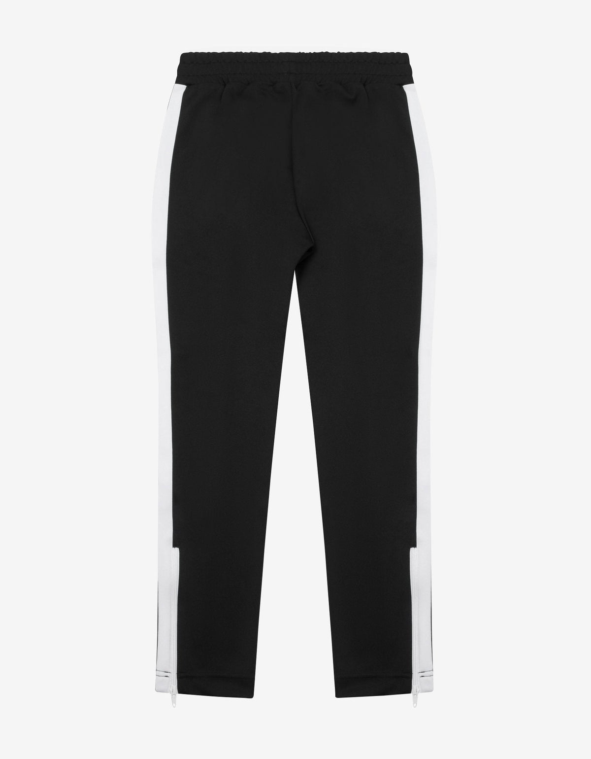 Palm Angels Black Track Pants with Stripes