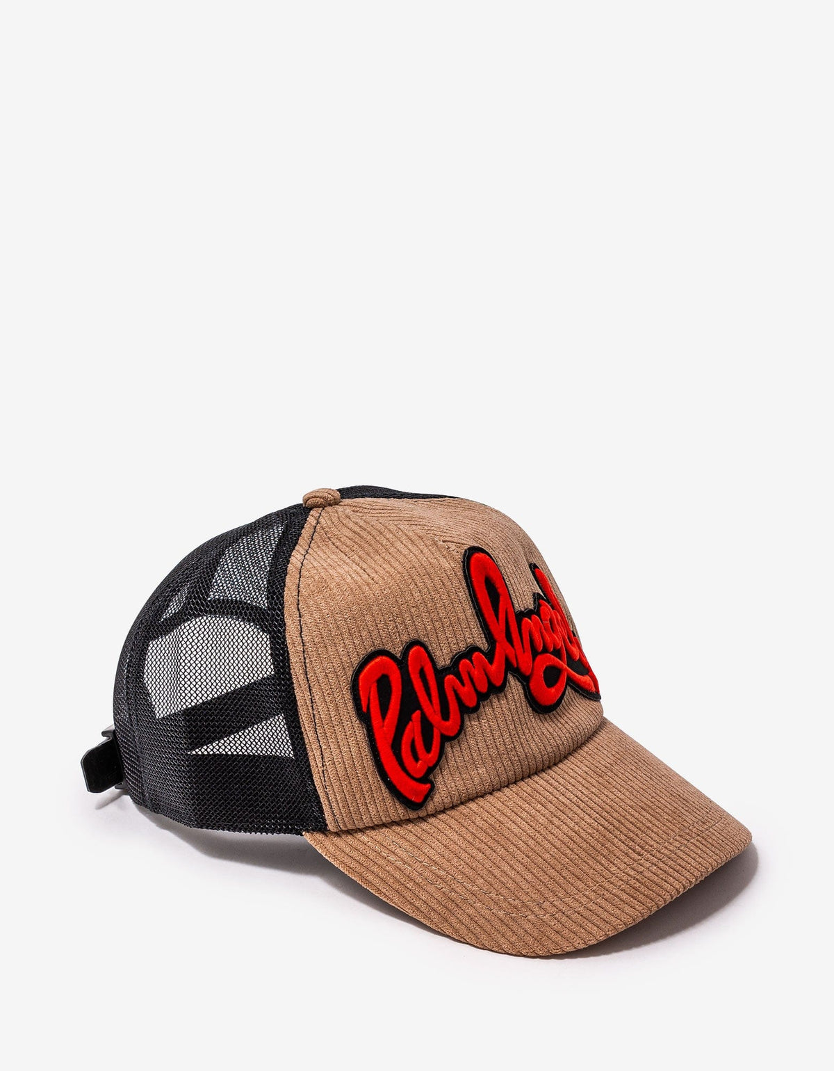 Palm Angels Corduroy Logo Trucker Hat