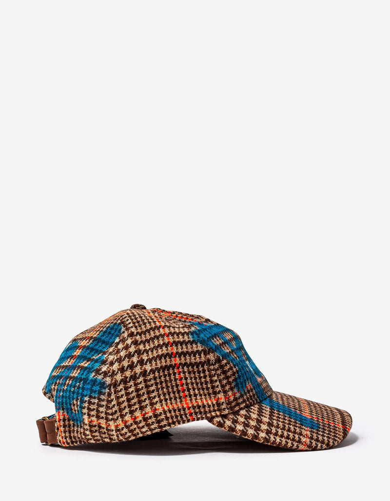 Palm Angels Houndstooth Check PXP Sprayed Cap