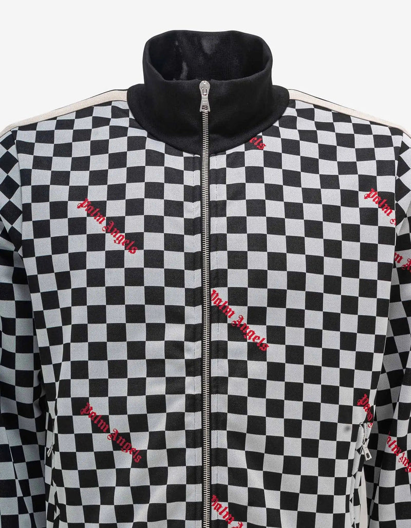 Palm Angels Jacquard Damier Track Jacket