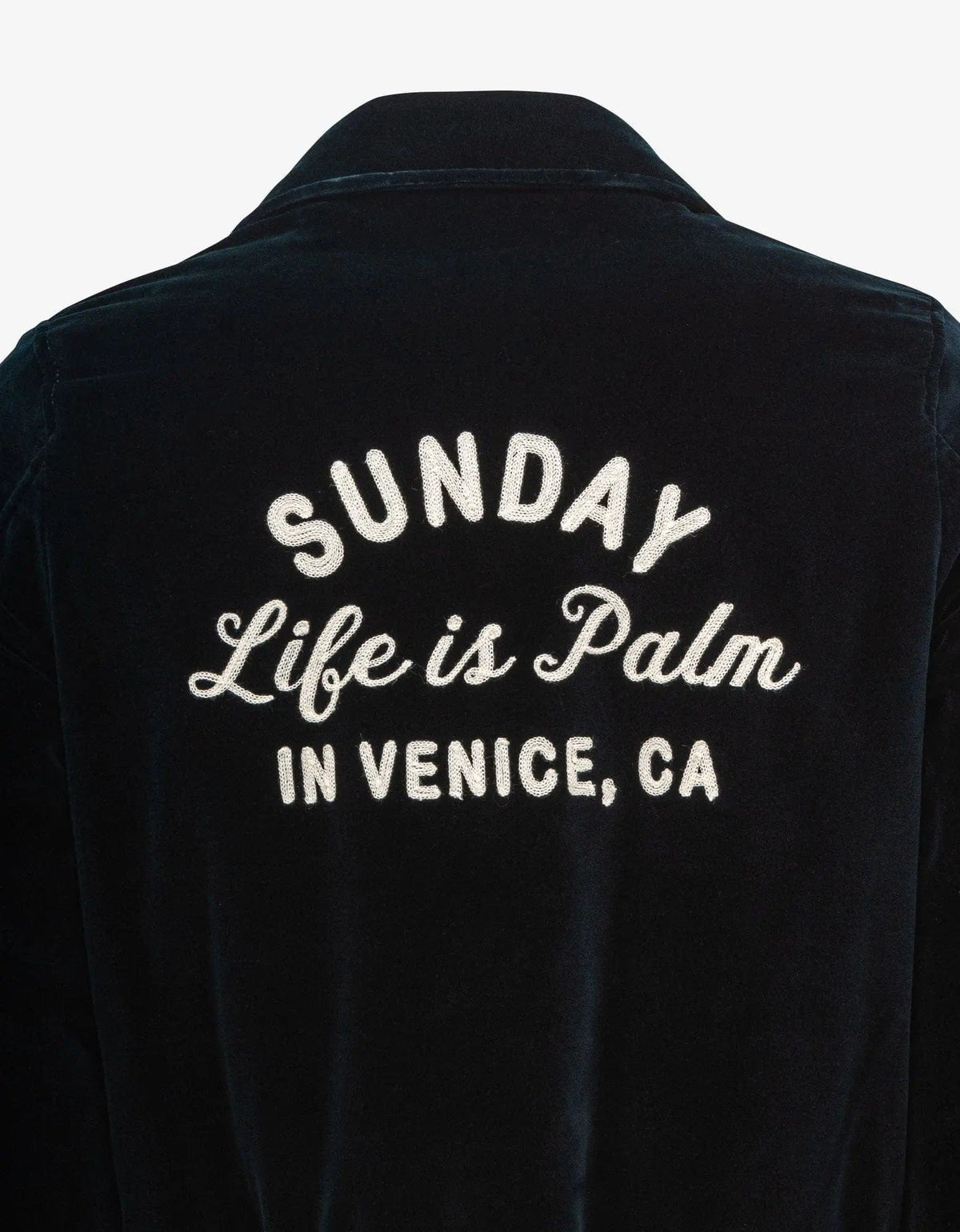 Palm Angels Palm Angels Blue Sunday Baseball Jacket