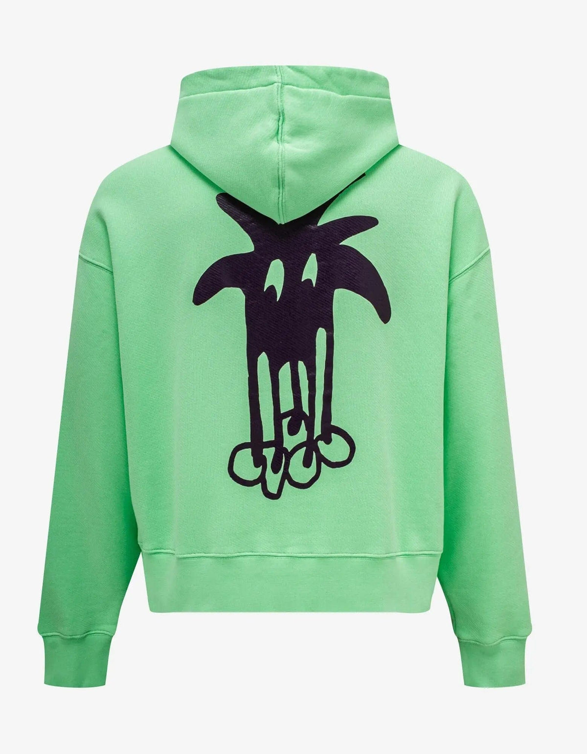 Palm Angels Palm Angels Green Douby Logo Hoodie