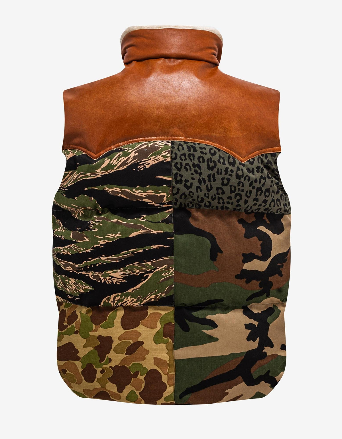 Palm Angels Patchwork Print Gilet