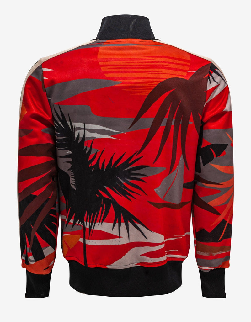 Palm Angels Red Hawaii Track Jacket