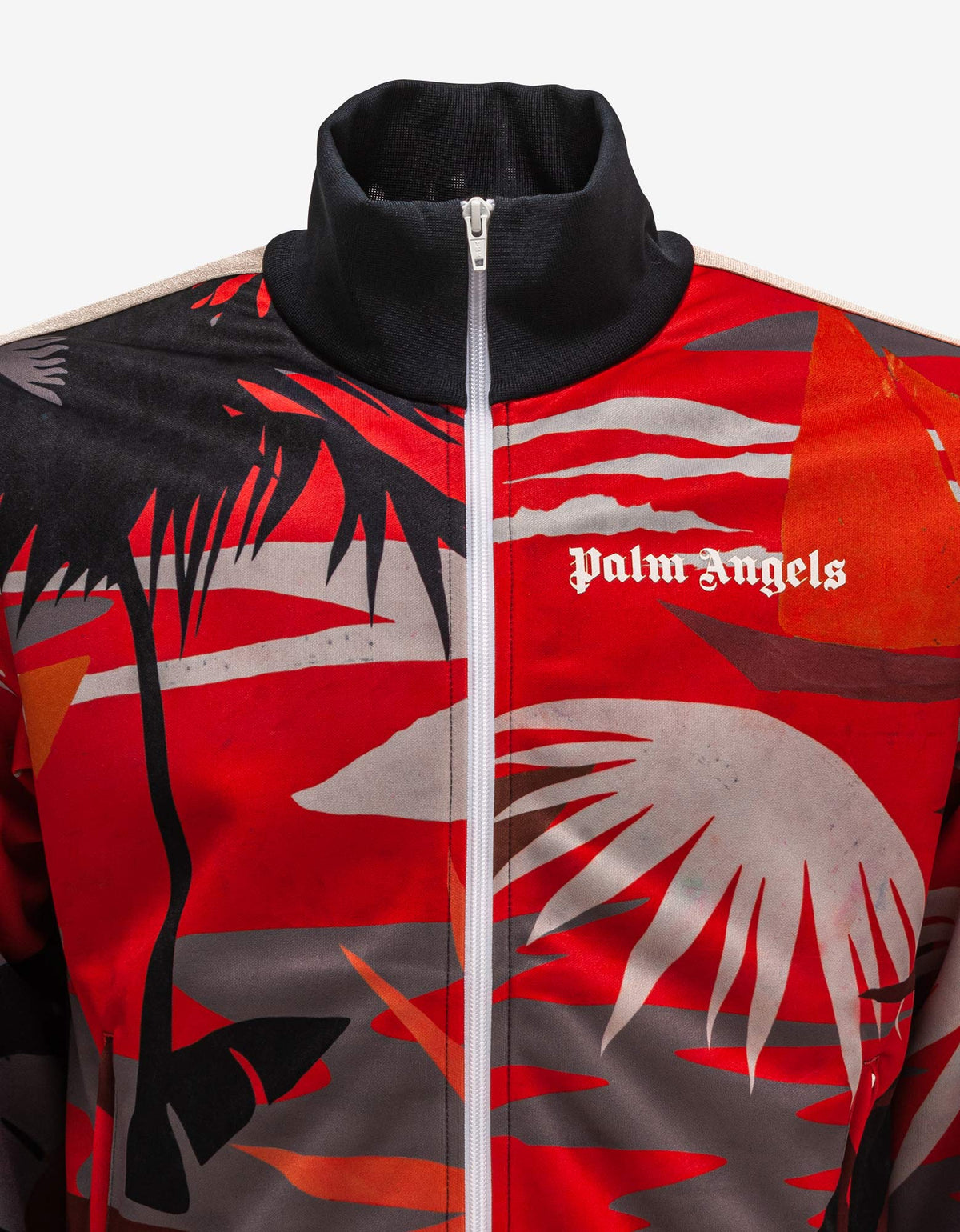 Palm Angels Red Hawaii Track Jacket