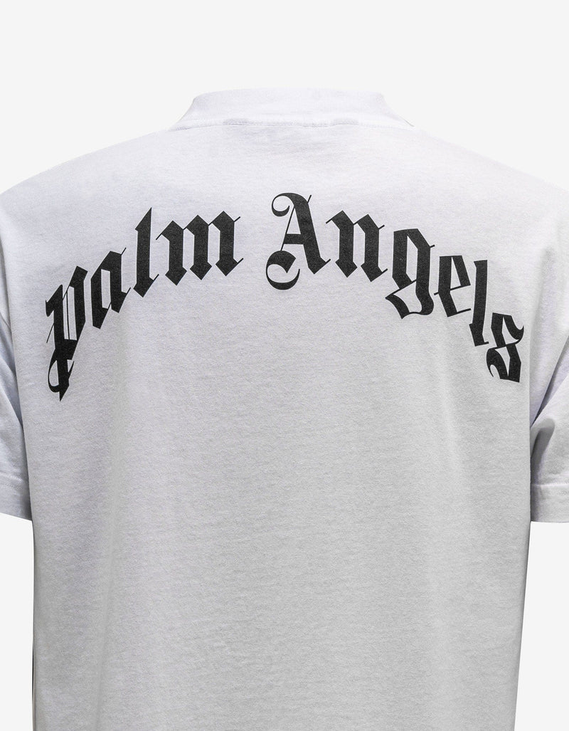 Palm Angels White Broken Palm T-Shirt